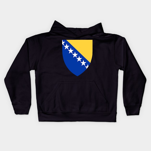 Bosnia and Herzegovina Kids Hoodie by Wickedcartoons